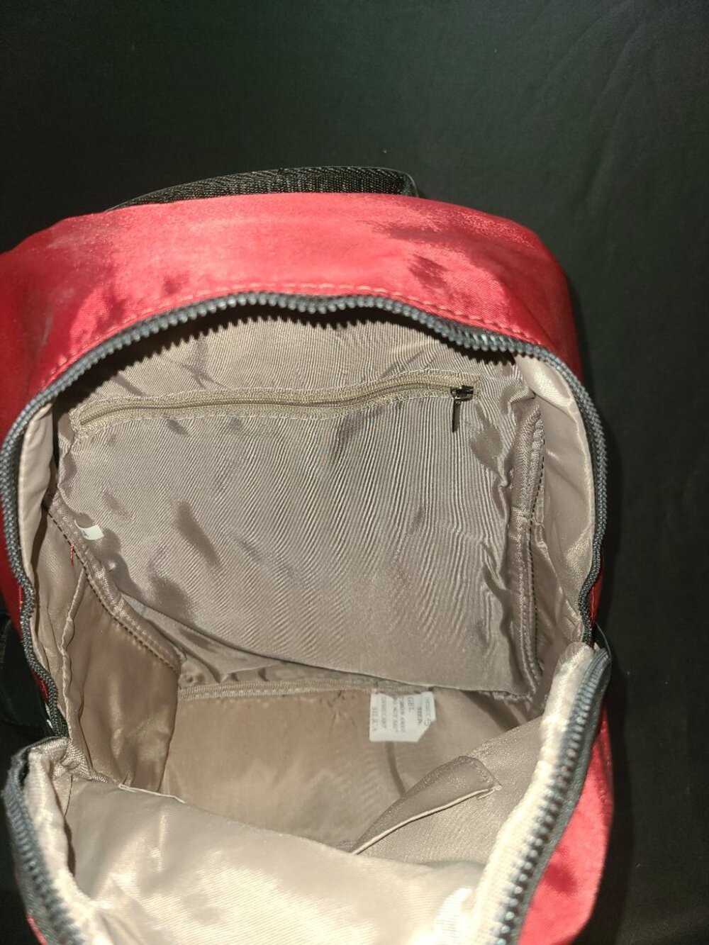 Backpack red small - Picture 4 of 4